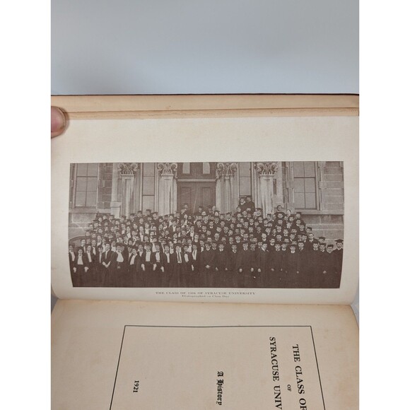 1921 Class of 1904 Syracuse University History Arthur L Evans HC - Picture 4 of 16